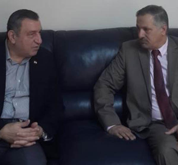 لقاء رئيس المجلس بالدكتور عصام شرف رئيس الوزراء الاسبق